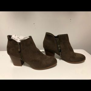 Style & Co Brown Booties